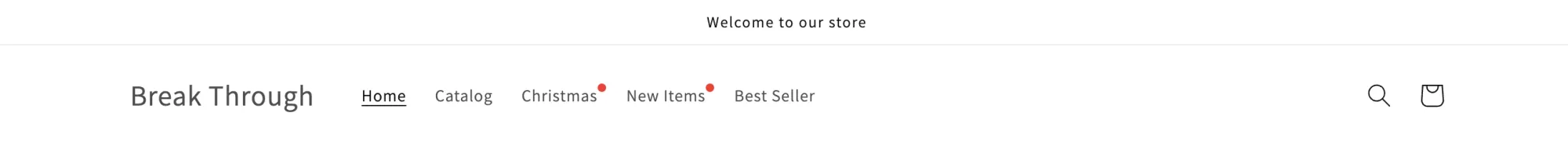 Shopify 小圆点强调样式