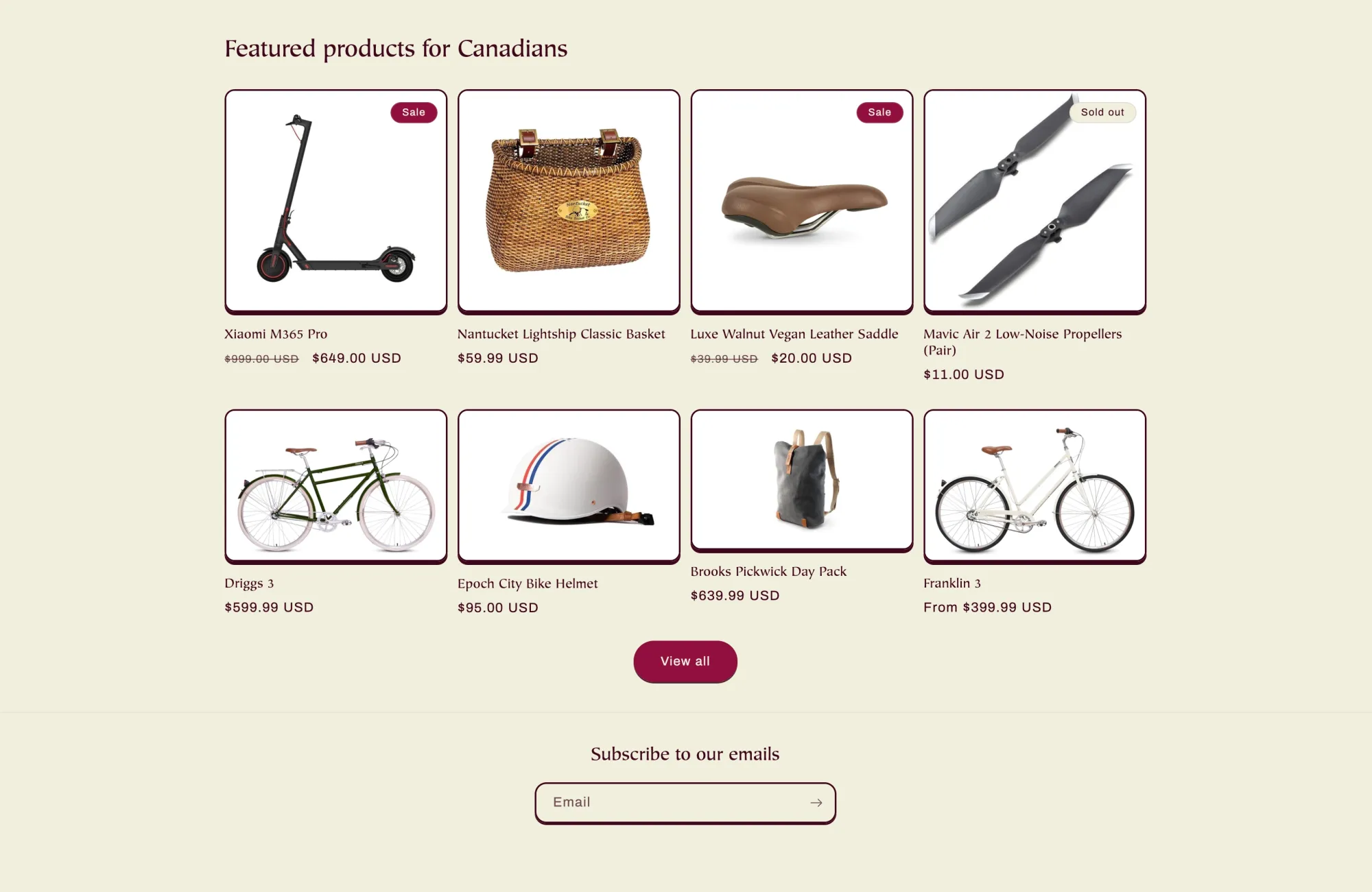 Shopify Featured Collection for Specific Country