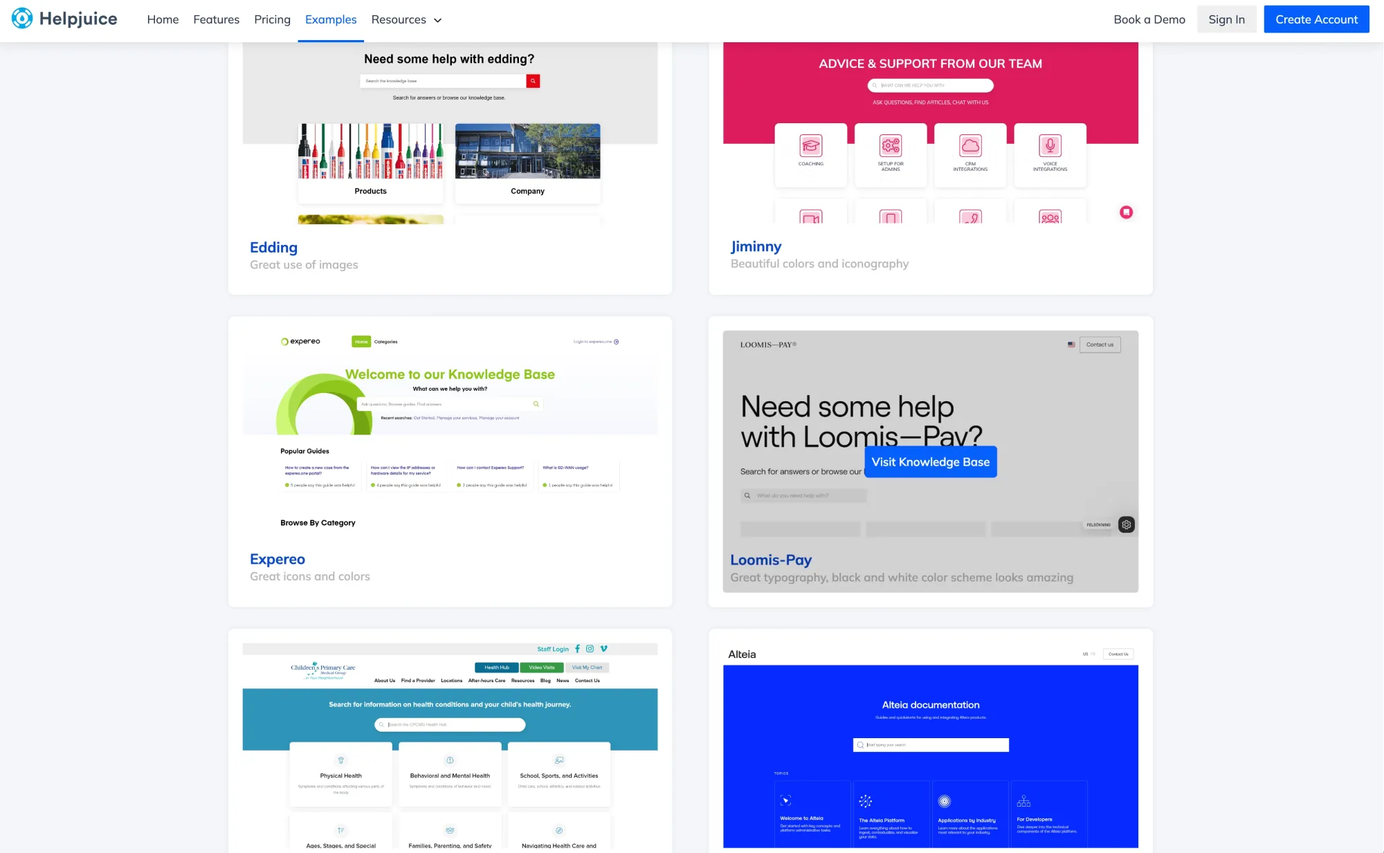 HelpJuice Examples