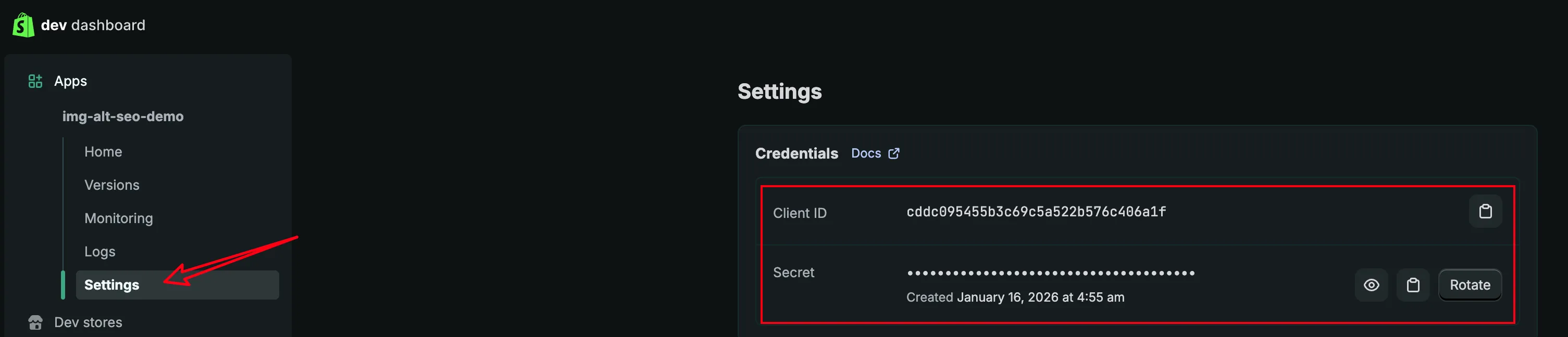 get-credentials